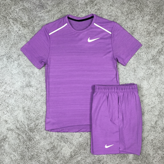 Ensemble Nike MILER - Violet Lavande